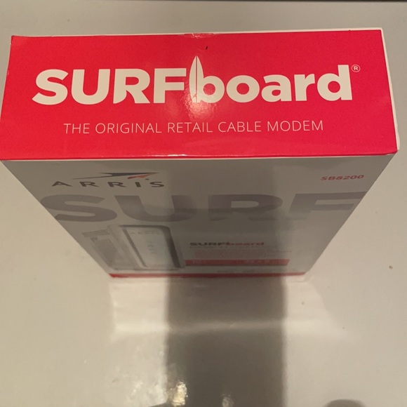 ARRIS Surfboard SB8200 DOCSIS 3.1 Cable modem 2 1GB+ Illuminate monthly fees - Picture 6 of 13